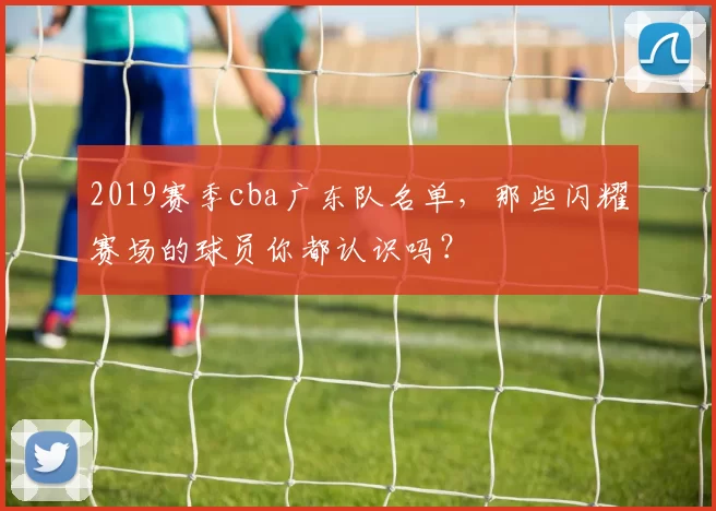 2019赛季cba广东队名单，那些闪耀赛场的球员你都认识吗？